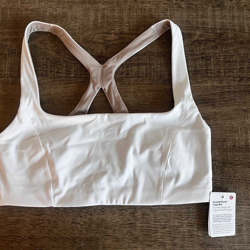 Lululemon Athletica White Sports Bra
